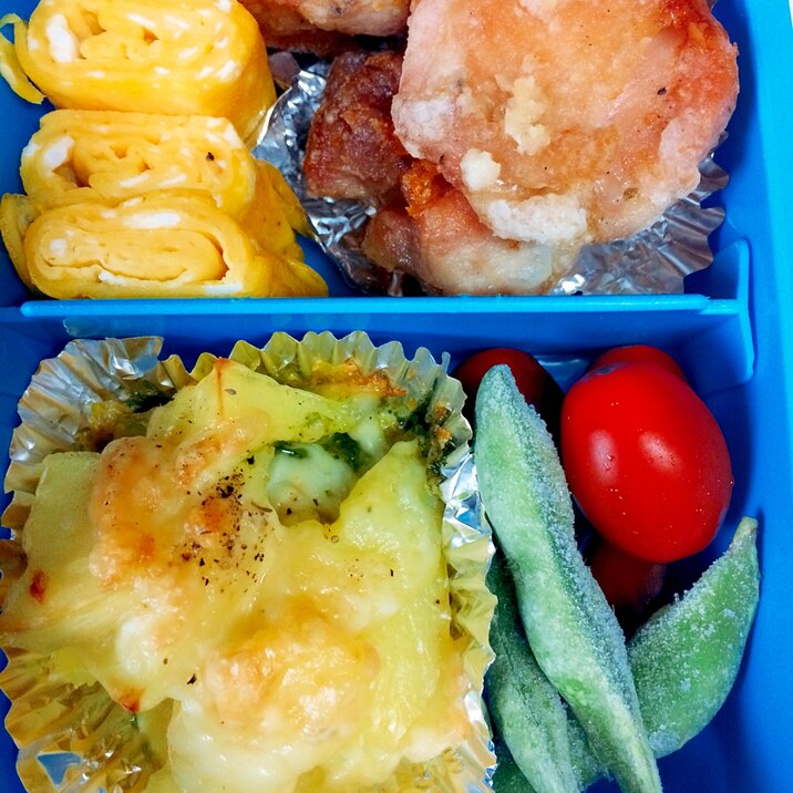 お弁当にも じゃがいものバジルチーズ焼き レシピ 作り方 By 健康オタク 楽天レシピ お弁当にも じゃがいものバジルチーズ焼き レシピ 作り方 By 健康オタク 楽天レシピ